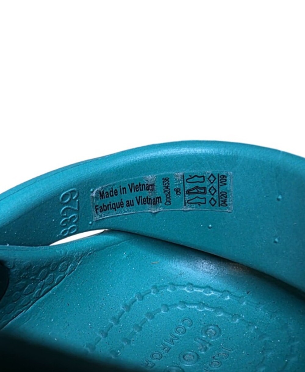Crocs Kids Classic Clogs Toddler Size C6 Green Slip On Water Shoes Unisex - Picture 4 of 4